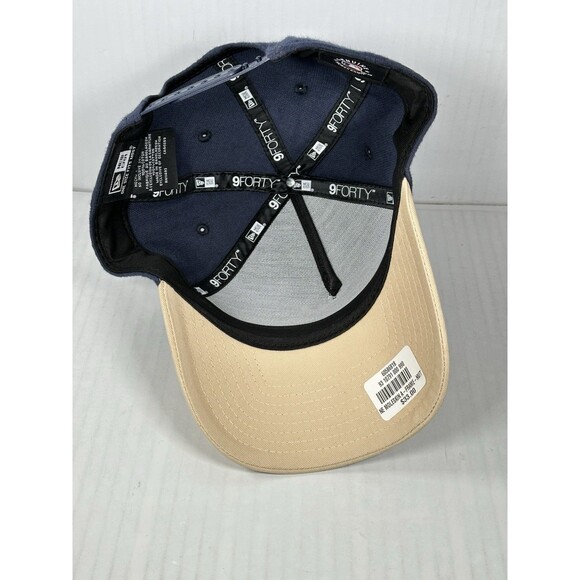 New Era Atlanta Braves MLB 9FORTY A-Frame Moleskin Crown Adjustable Hat Cap NWT - Picture 5 of 5